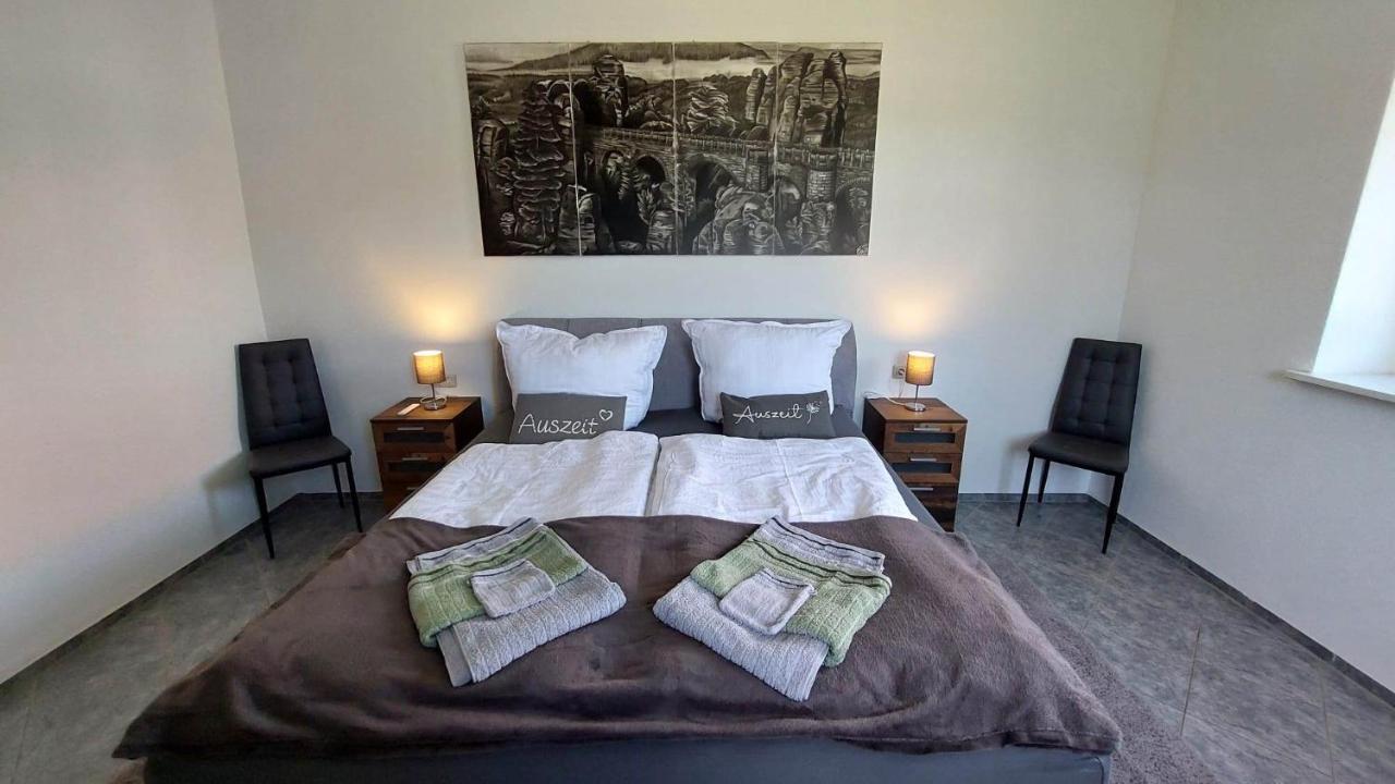 Ferienwohnung Am Hofladen Hellendorf - Saechsische Schweiz Bad Gottleuba-Berggiesshuebel Экстерьер фото