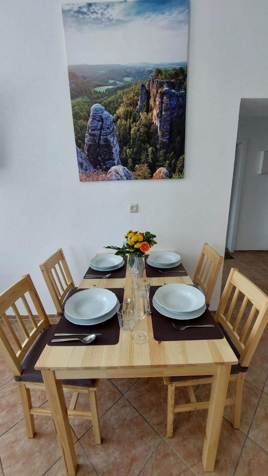 Ferienwohnung Am Hofladen Hellendorf - Saechsische Schweiz Bad Gottleuba-Berggiesshuebel Экстерьер фото